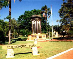 Esk War Memorial And Esk Memorial Park - Kingaroy Accommodation 0