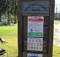 Dog on the Tucker Box Recreational Trail - Kingaroy Accommodation