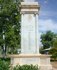 Charleville War Memorial - Kingaroy Accommodation 1