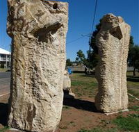 Fossilised Forrest Sculptures - Kingaroy Accommodation
