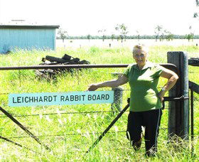 Morven Rabbit Board Gate - Kingaroy Accommodation 0