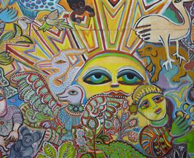 The Painting Of Life By Mirka Mora - Kingaroy Accommodation 0