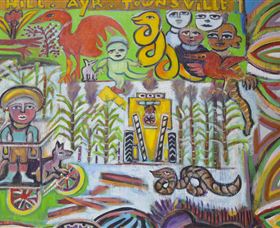 The Painting Of Life By Mirka Mora - Kingaroy Accommodation 2