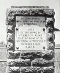 Hume And Hovell Monument Appin - Kingaroy Accommodation 1
