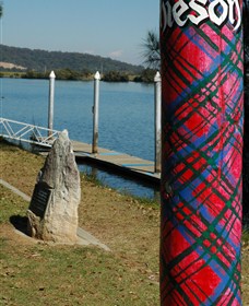 Maclean Tartan Power Poles - Kingaroy Accommodation 1
