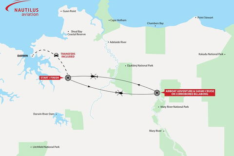 Mary River Wetlands Helicopter And Airboat Adventure From Darwin - Kingaroy Accommodation 6