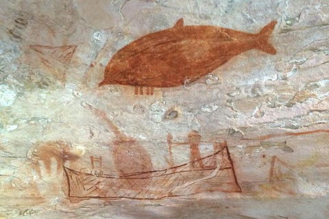 Groote Eylandt Tour: Hanging Rock Cave Paintings - Kingaroy Accommodation 3