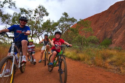 From Yulara: Discover Uluru Half Day Bike Tour - Kingaroy Accommodation 0