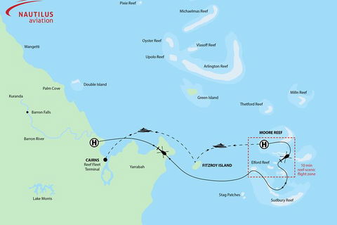 Cruise To Moore Reef Pontoon And Return Helicopter Flight From Cairns - Kingaroy Accommodation 6