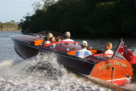 Noosa River Cruise For 3 To 4 People On A Classic Mahogany Speed Boat - 90 Min. - Kingaroy Accommodation 0