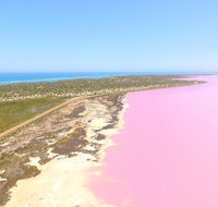 Pink Lake  Abrolhos Islands Scenic Flight - Kingaroy Accommodation