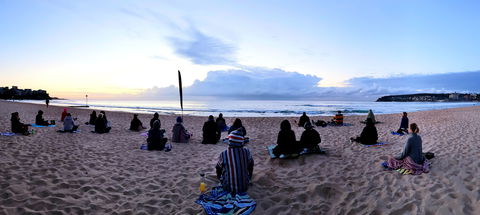 Making Meditation Mainstream: Free Beach Meditation Session South Manly - Kingaroy Accommodation 0