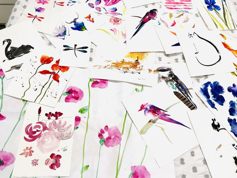 Three Hour Japanese Brushstroke Painting - Kingaroy Accommodation 0