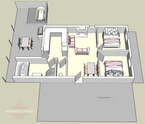 Jasmine's Cottage - Kingaroy Accommodation 4