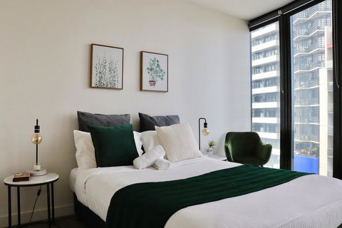 Bright Moden And New 1bed Apt Next To Crown - Kingaroy Accommodation 3