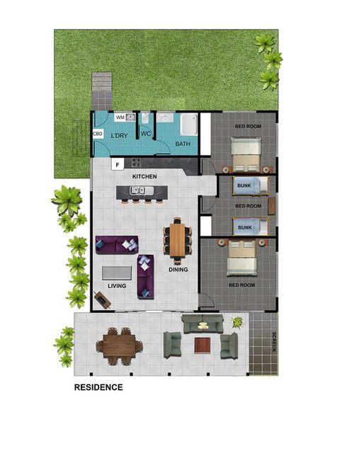 King Reef Beach House - Kingaroy Accommodation 3