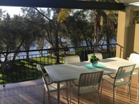 Reflections on the Murray river near Mandurah