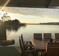 Shack built over the Murray River - Kingaroy Accommodation