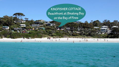 KINGFISHER COTTAGE Beachfront At The Binalong Bay - Kingaroy Accommodation 16