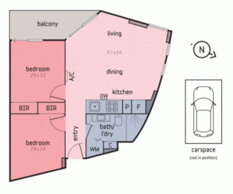 2Bedroom Apartment With Views In Docklands Next To CBD & Marvel Stadium - Kingaroy Accommodation 15