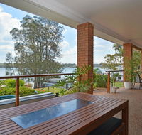 The House on the Lake  Fishing Point Lake Macquarie - honestly put the line in and catch fish - Kingaroy Accommodation