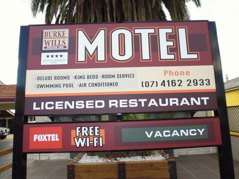 Burke & Wills Motor Inn - Kingaroy Accommodation 17
