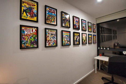 DC Vs Marvel Theme Ft Arcade Machine Pool Gym Sauna BBQ - Kingaroy Accommodation 4