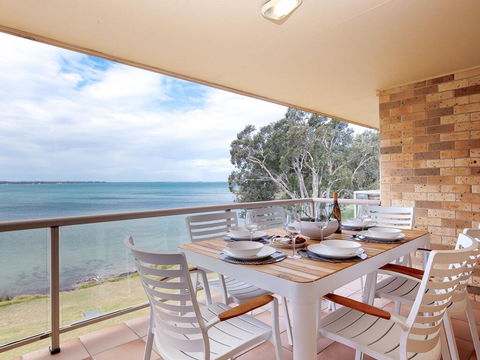 3 'Pelican Sands', 83 Soldiers Point Rd - Stunning Waterfront Unit With Magical Water Views & Air Conditioning - Kingaroy Accommodation 0
