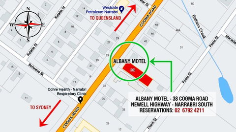Aalbany Motel Narrabri - Kingaroy Accommodation 1