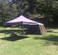 Basin Ku-ring-gai Campsite Set Up - Kingaroy Accommodation