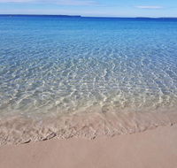 Beachside Husky Waterfront Cabin - Kingaroy Accommodation