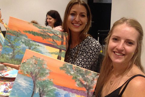 Friday Night 2 For 1 Paint And Sip Art Sessions - Kingaroy Accommodation 4