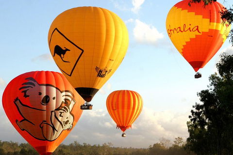 Natural Bridge & Springbrook Waterfalls Tour + Hot Air Balloon With Breakfast - Kingaroy Accommodation 0