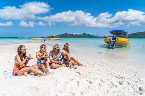 Ocean Rafting Tour To Whitehaven Beach, Hill Inlet Lookout & Top Snorkel Spots - Kingaroy Accommodation 0