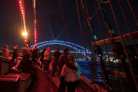 Vivid Tall Ships Dinner Cruise On Sydney Harbour - Kingaroy Accommodation 1
